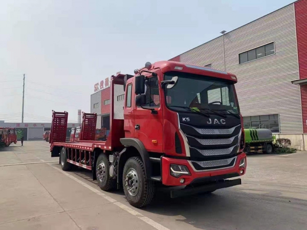 【國六】江淮K5小三軸挖機平板車