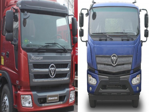 福田瑞沃?jǐn)[臂式垃圾車（8-10方）